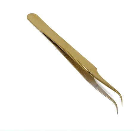 A2Z Scilab Watch & Jewelery Repair Tweezers No 7 Fine Point Forceps Gold Plated A2Z-ZR287